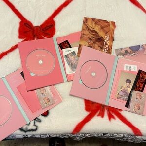BTS Pink Persona Albums Set of 3